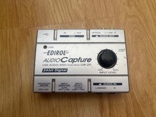 Roland Edirol Audio Capture UA-20, 24bit Digital, Untested