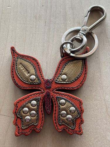 Prada butterfly keychain bag - prada,