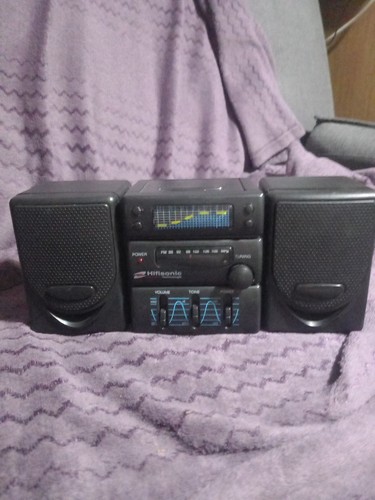 Miniture vintage hifi radio - vintage,
