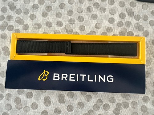 New breitling black canvas - breitling,