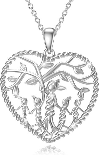 Tree life necklace women - tree,