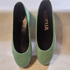 Kokua turquoise ballet flats - kokua,