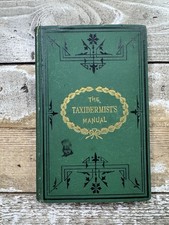 c.1870 Antique Taxidermy Book