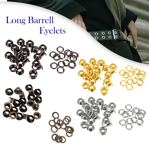 Long barrel eyelets grommet - barrel,