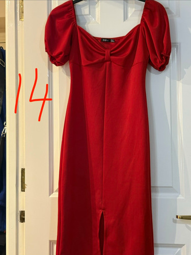 Boohoo red puff - boohoo,