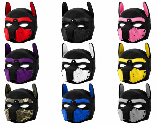 Adult hood dog mask - hood,