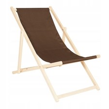 Classic Wooden Garden Lounger