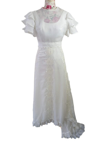Vintage wedding dress with - wedding,