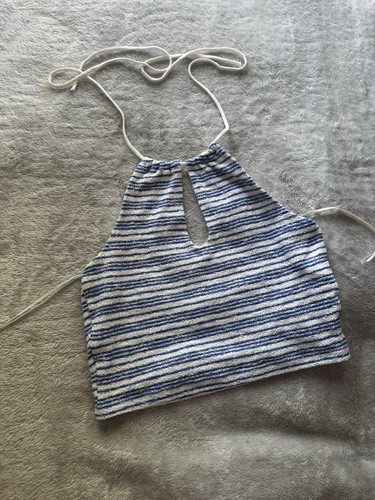 Pull bear blue and white - pull,