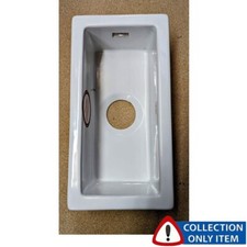 Franke Galassia Gak 110 17 1.0 Bowl Gloss White Ceramic Undermount Kitchen Sink