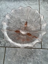 Pink blush Depression Glass