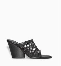 COS mesh Wedge Leather Sandle