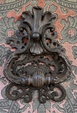 Victorian Style Cast Metal Ornate Door Knocker, Gorgeous!