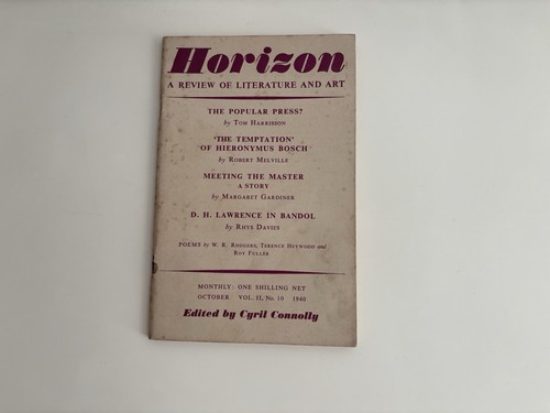 Magazine horizon review of - horizon,