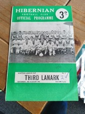 1962 Hibernian V Third Lanark Scottish League Cup Football Programme 18/8/62 (19