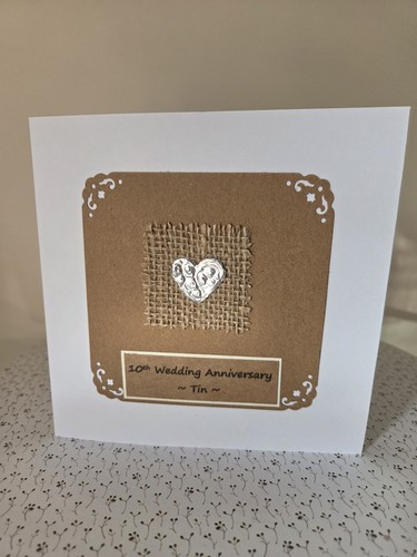 Handmade 10th wedding - 10th,