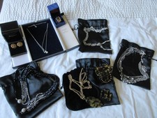 JOB LOT VINTAGE JEWELLERY DESIGNER JAEGER & SWAROVSKI  ALL SIGNED