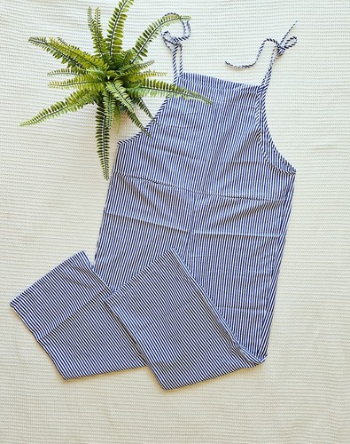 New women striped jumpsuit - women,