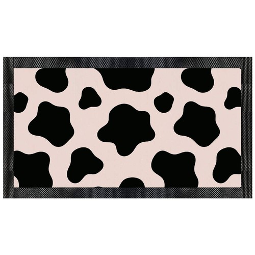 Cow pattern pet feeding mat - 'cow,