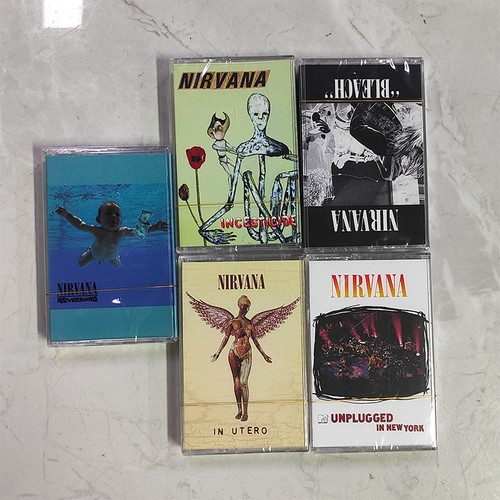 Pack nirvana cassette tape - pack,