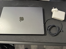 Macbook Pro 16 Inch M3 Pro 512GB 18GB Space Black Perfect condition 98% battery