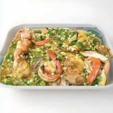 Loaded Seafood Okra Soup