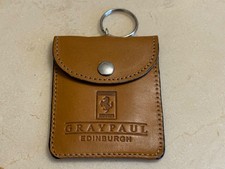 Ferrari dealer leather tracker pouch fob Graypaul Edinburgh
