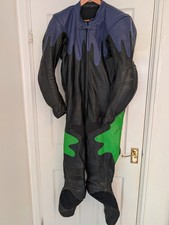 Crowtree motorcycle leather suit 1 piece used