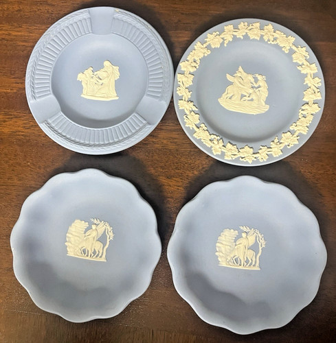 Vintage jasperware blue - jasperware, in