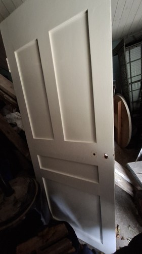 Solid old wooden door - solid, door.