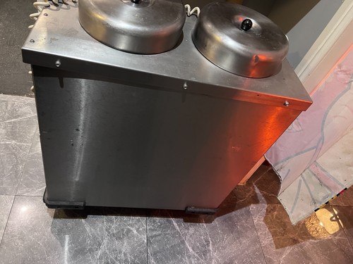 Electric hot plate food warmer - plate,