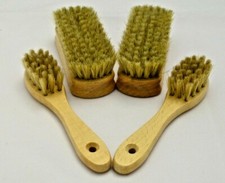Set of 4 Natural Bristle Shoe