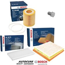 FOR SAAB 9-3 1.9 TID MK2 DIESEL BOSCH SERVICE KIT CABIN AIR & OIL FILTER & PLUG