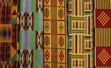African Kente Print  *Fat