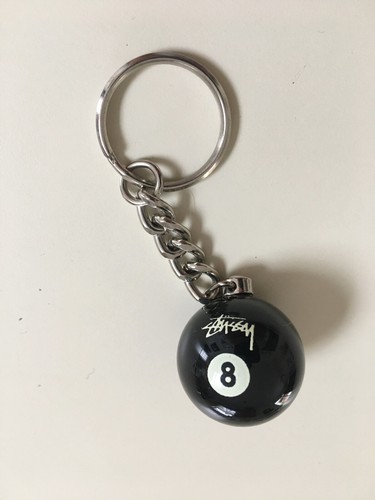 Stussy ball keychain heavy - 8-ball,