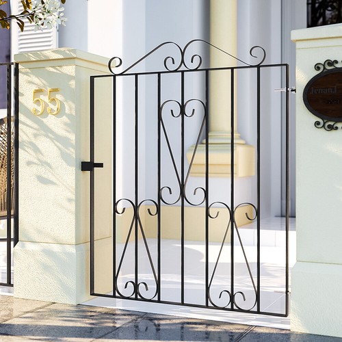 Wrought iron pedestrian - iron,