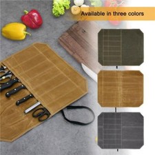 7 Slot Chef Knife Roll Bag
