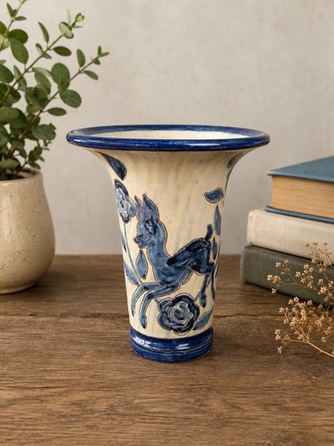 Vintage danish pottery - vintage, deer