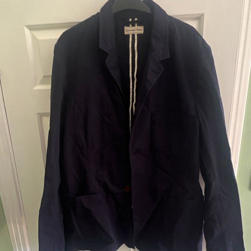 Universal works men navy - works, men's