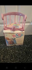1998 Vintage Baby Born Bike Seat Zapf Creation With Box