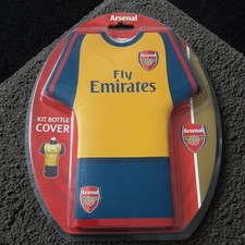 ARSENAL FC MEMORABILIA  - 2008 FLY EMIRATES AWAY KIT BOTTLE COVER  UNUSED 