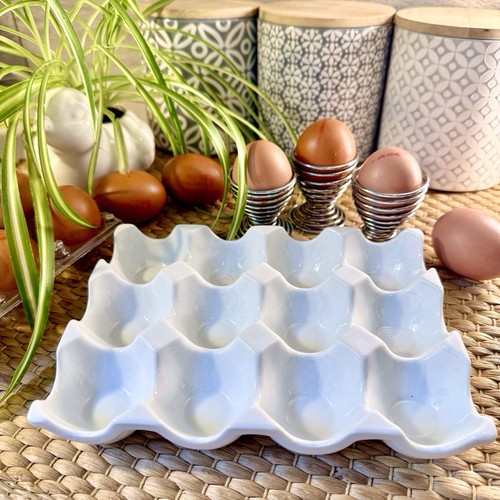 Ceramic white hole egg - ceramic, 12