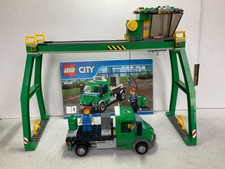 Lego  Train Freight Yard from 7939 + Lorry (with instruction from 60052 Free P&P
