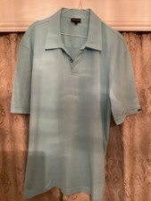 Men’s Aqua Turquoise Golf