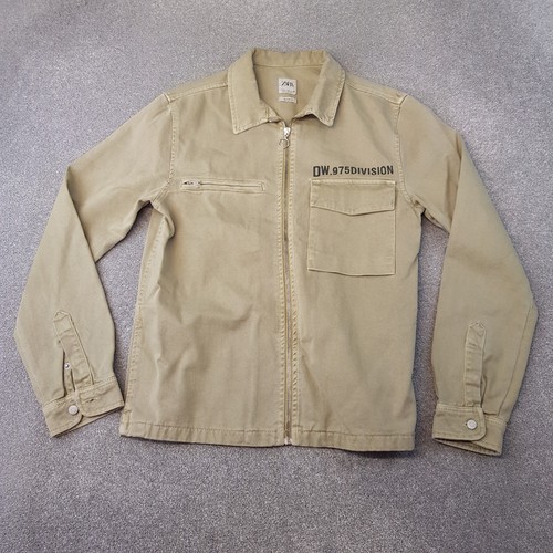 Zara mens jacket medium beige - zara,