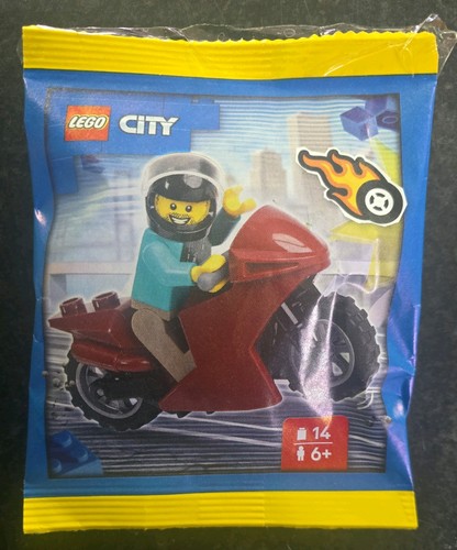 Lego city stunt rider with - stunt,