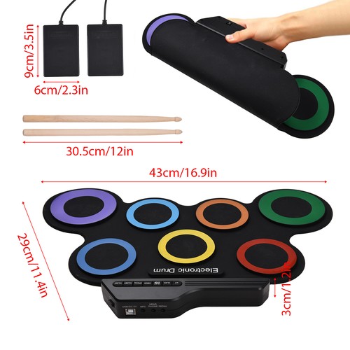 Portable electric drum - portable, 7
