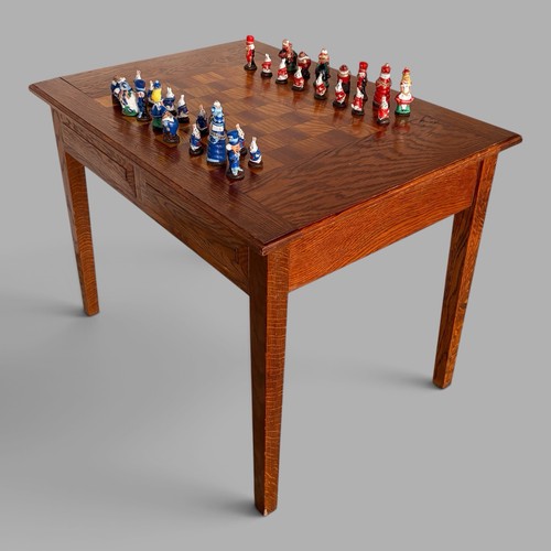 Vintage french oak - french, chess
