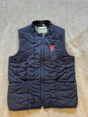 Vintage black horse quilted - vintage,