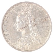 1887 Great Britain Half Crown